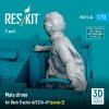 RESKIT RSF72-0066 Male driver for Deck Tractor A/S32A-49 (scene 2) (1 pcs) (3D Printed) 1/72